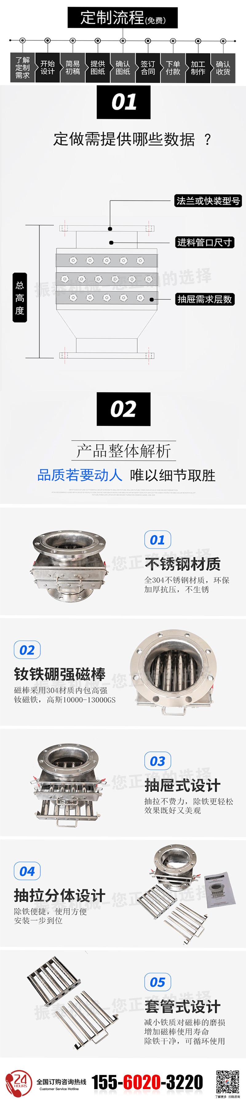 除鐵器定制流程